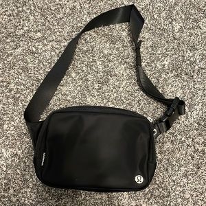 Lululemon black everywhere belt bag!
